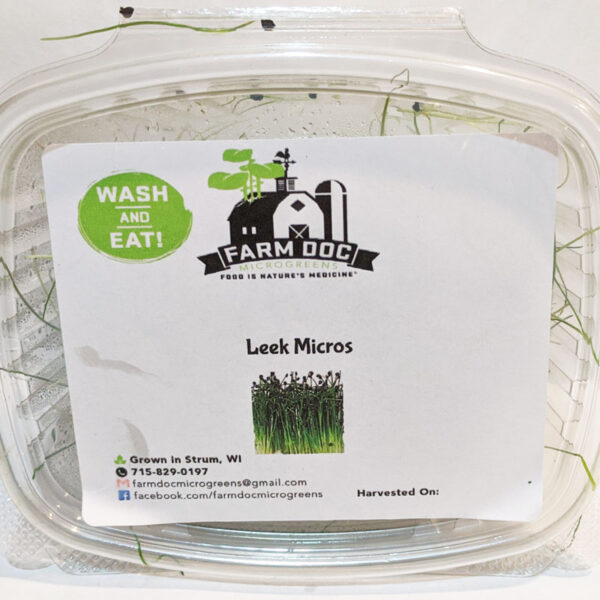 Leek Microgreens