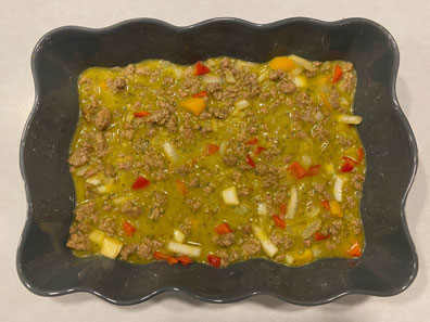 Sausauge-Egg-Bake-with-Microgreen-Powder-Step4